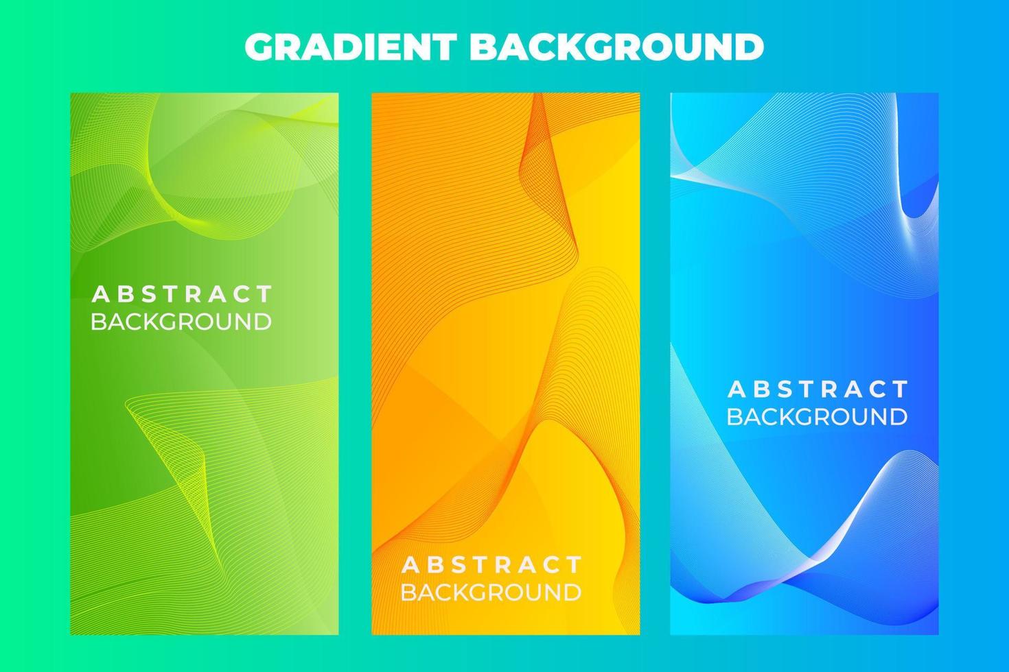 resumen antecedentes línea ola ilustración vector