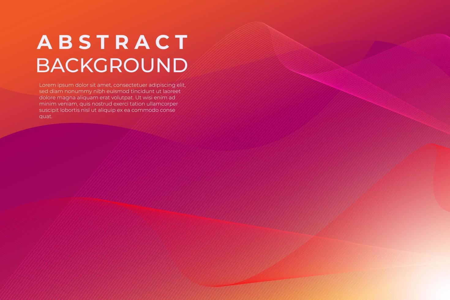 Abstrack Background Line Wave Illustration vector