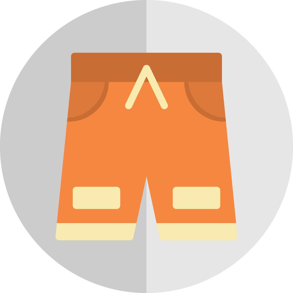 diseño de icono de vector de pantalones cortos