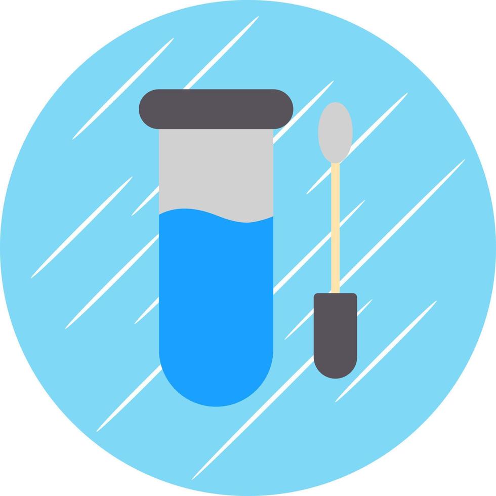 Swab Test Vector Icon Design