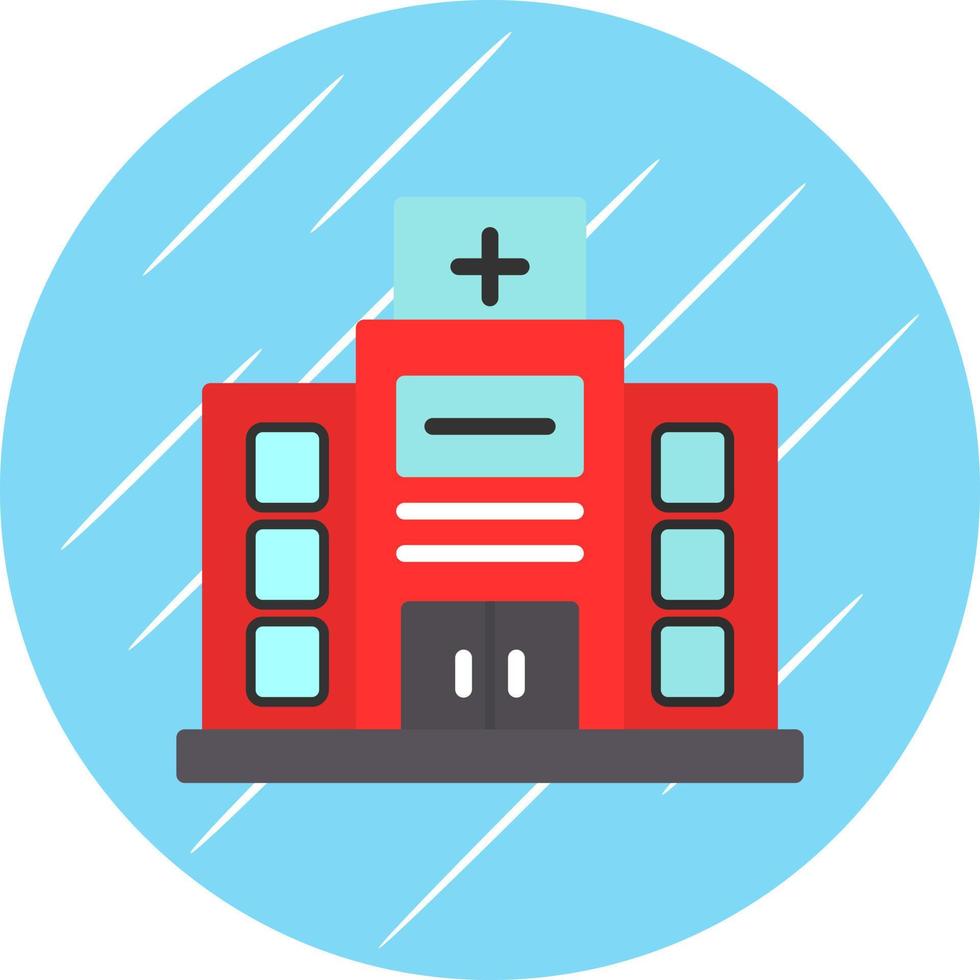 diseño de icono de vector de hospital