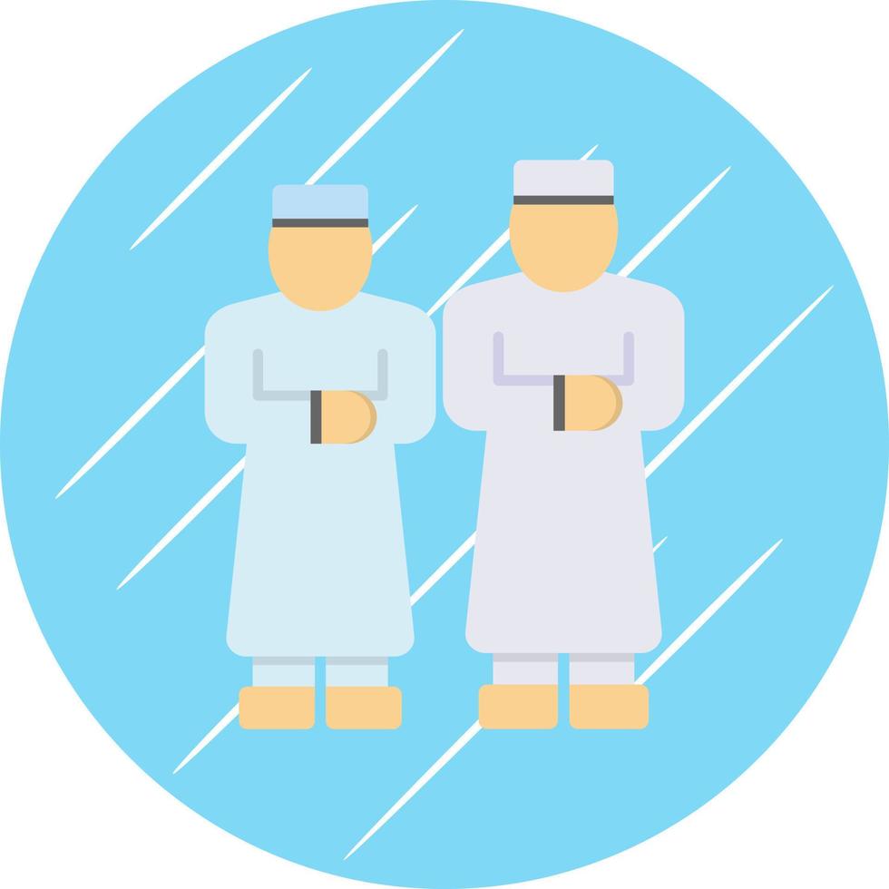 Friday Prayer Vector Icon Design