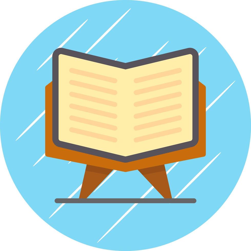 Open Quran Vector Icon Design