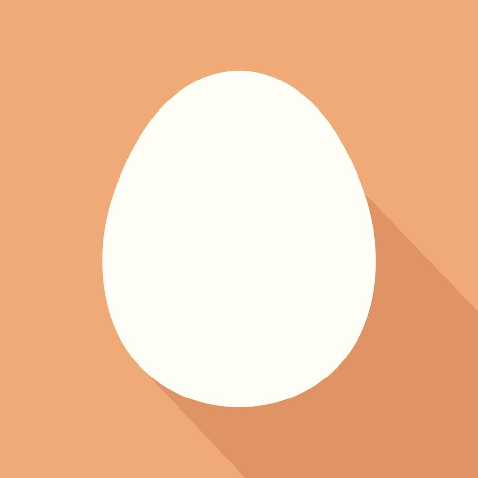 An egg in the simple design illustration vector