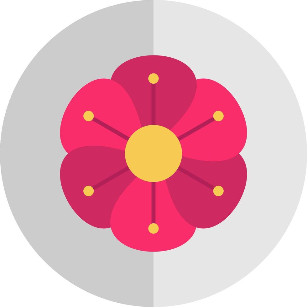 diseño de icono de vector de clavel