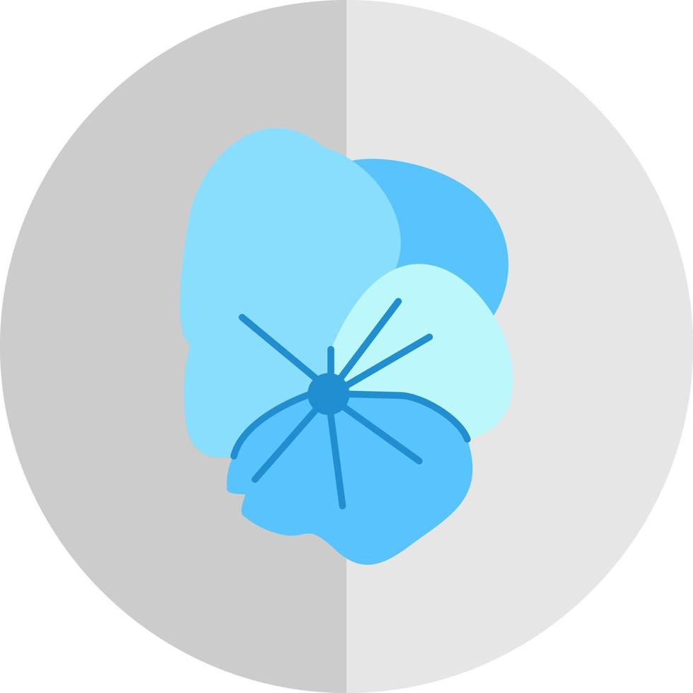 Pansy Vector Icon Design