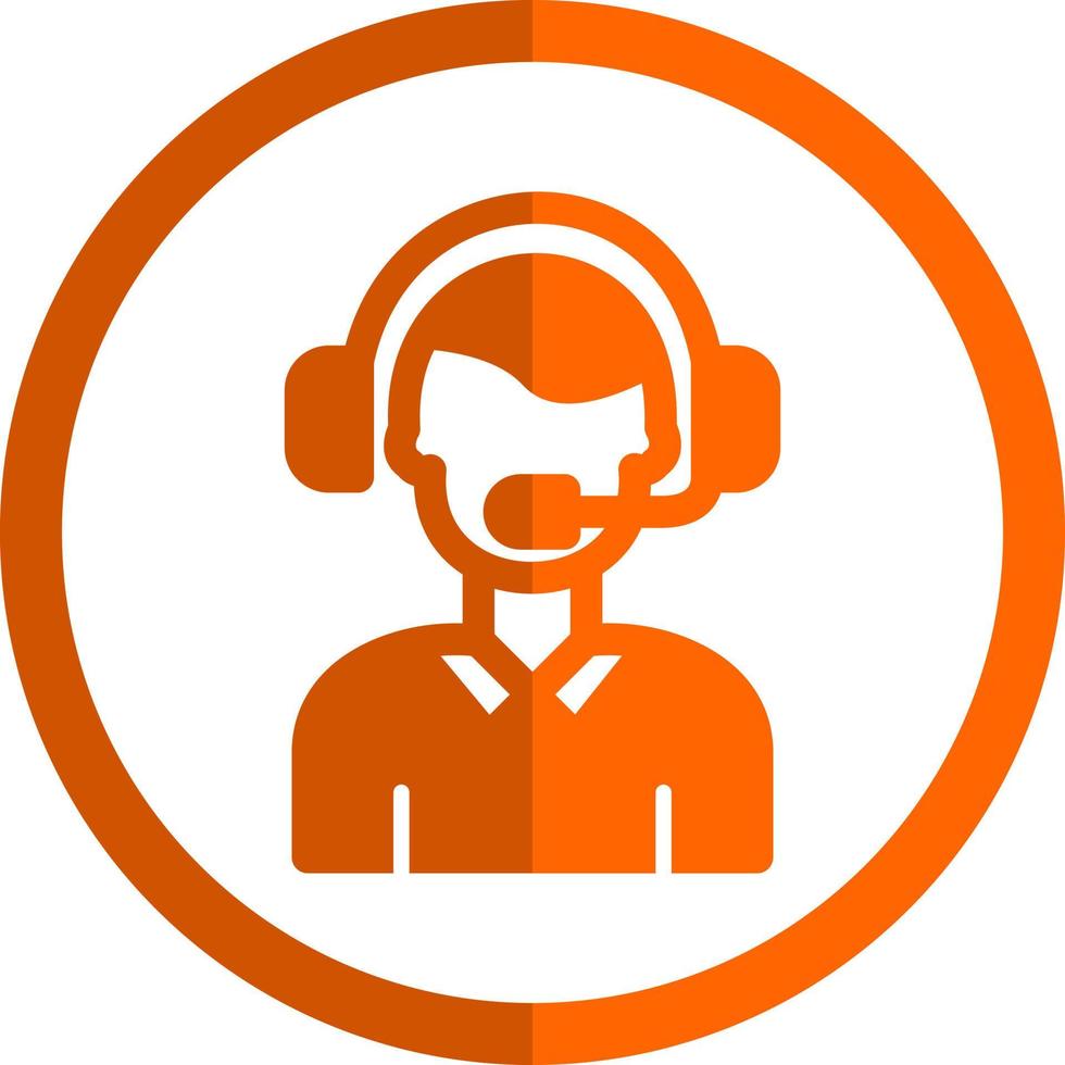 Customer Support Vector Icon Design