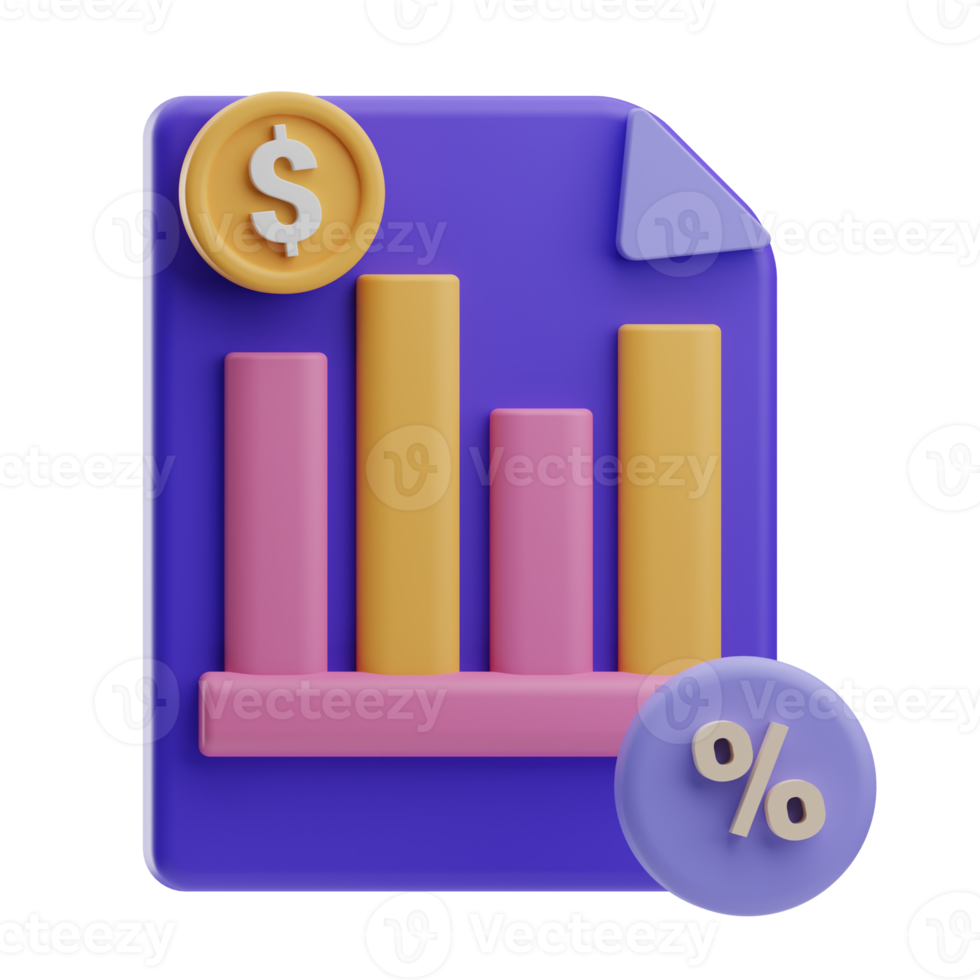 object payment tax illustration 3d png