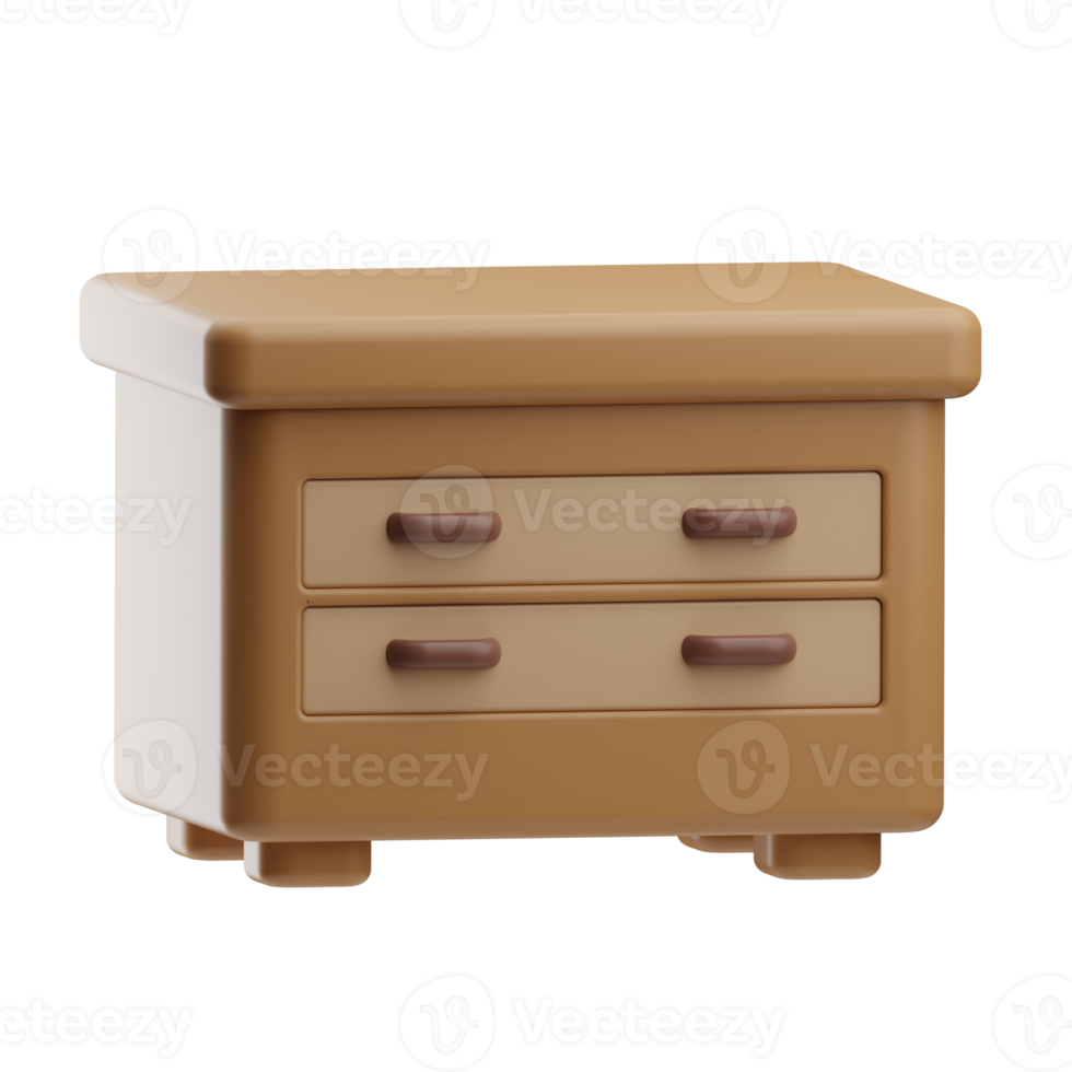 home furniture cabinets illustration 3d png