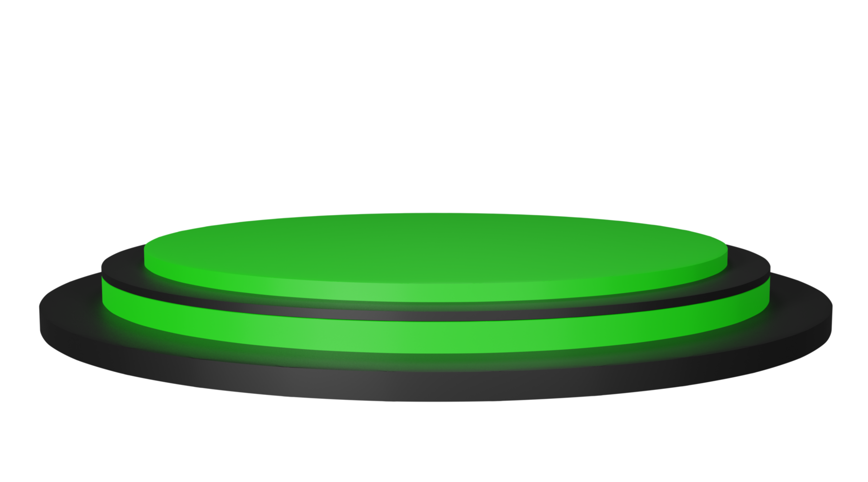 scène du podium de rendu 3d png