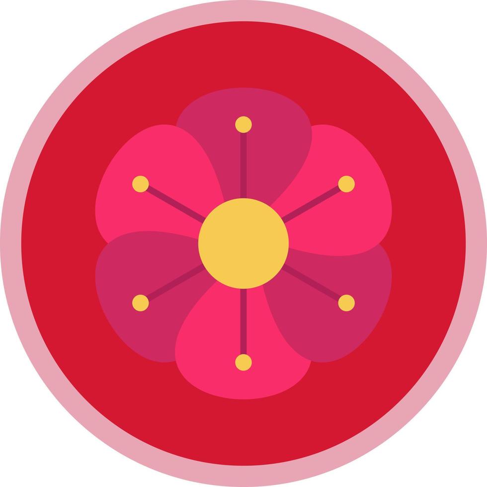 diseño de icono de vector de clavel