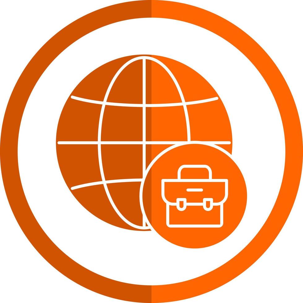 Worldwide Business Vector Icon Design