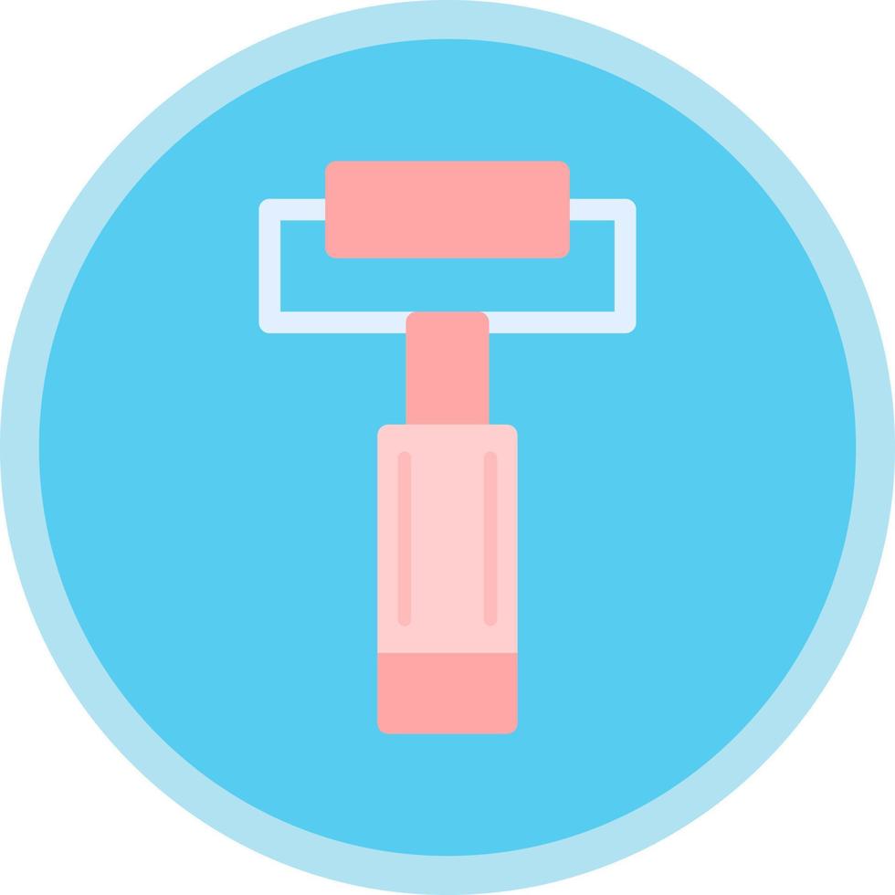 Face Roller Vector Icon Design