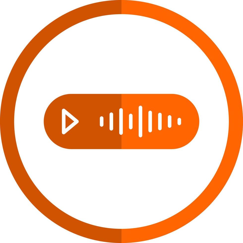 Voice Message Vector Icon Design