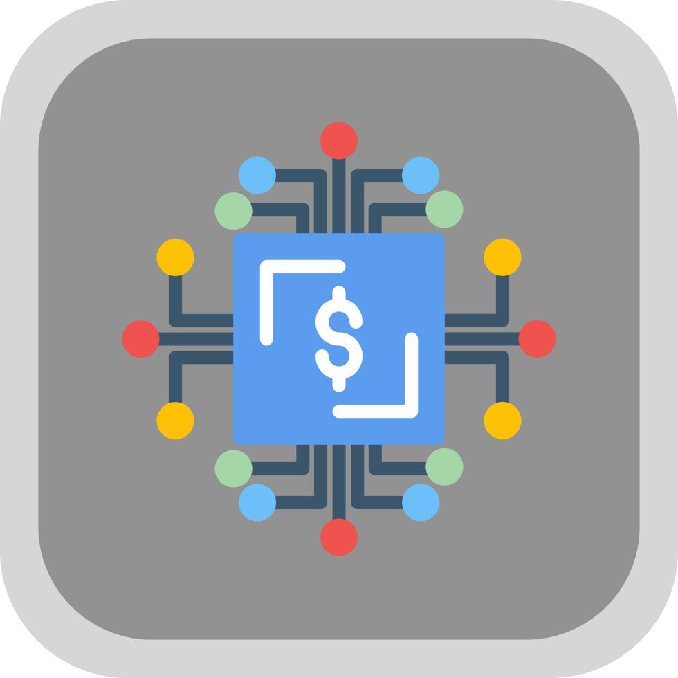 Data Concurrency Vector Icon Design