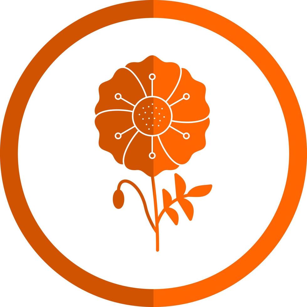 Poppy Vector Icon Design