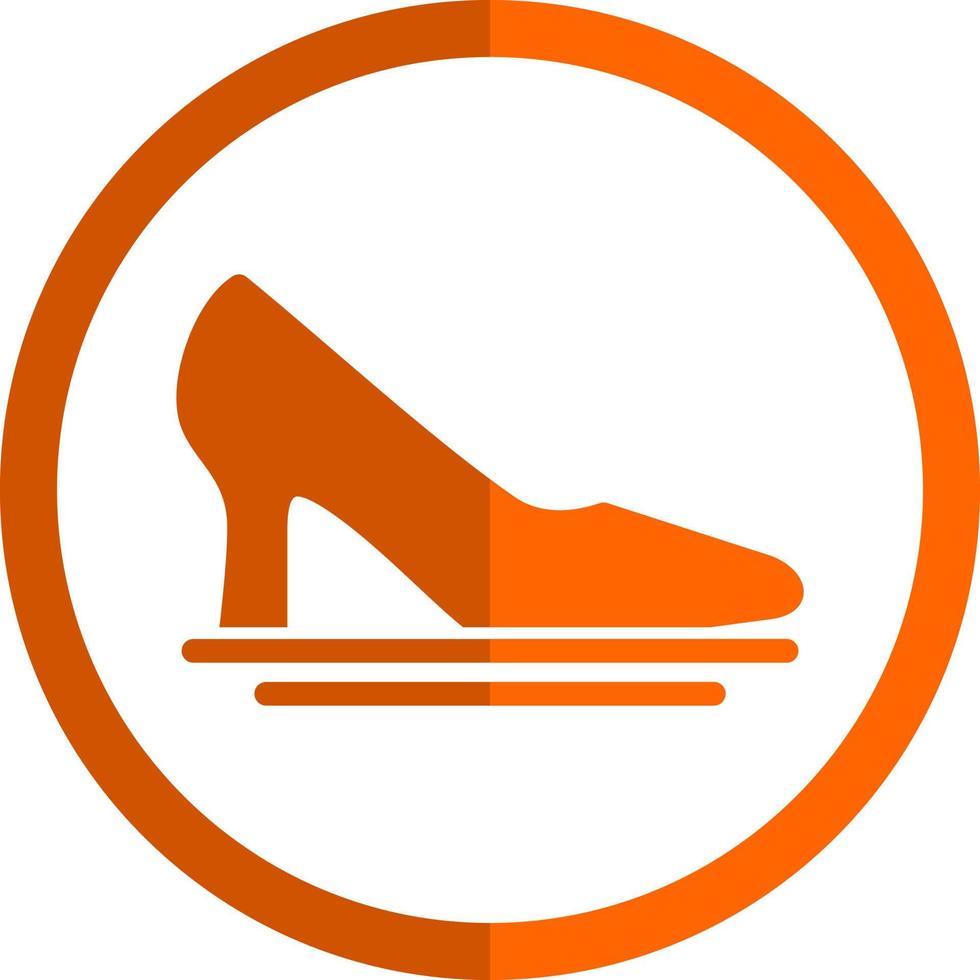 High Heel Vector Icon Design