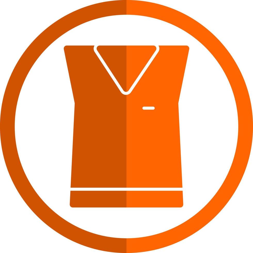 Sleeveless Shirt Vector Icon Design