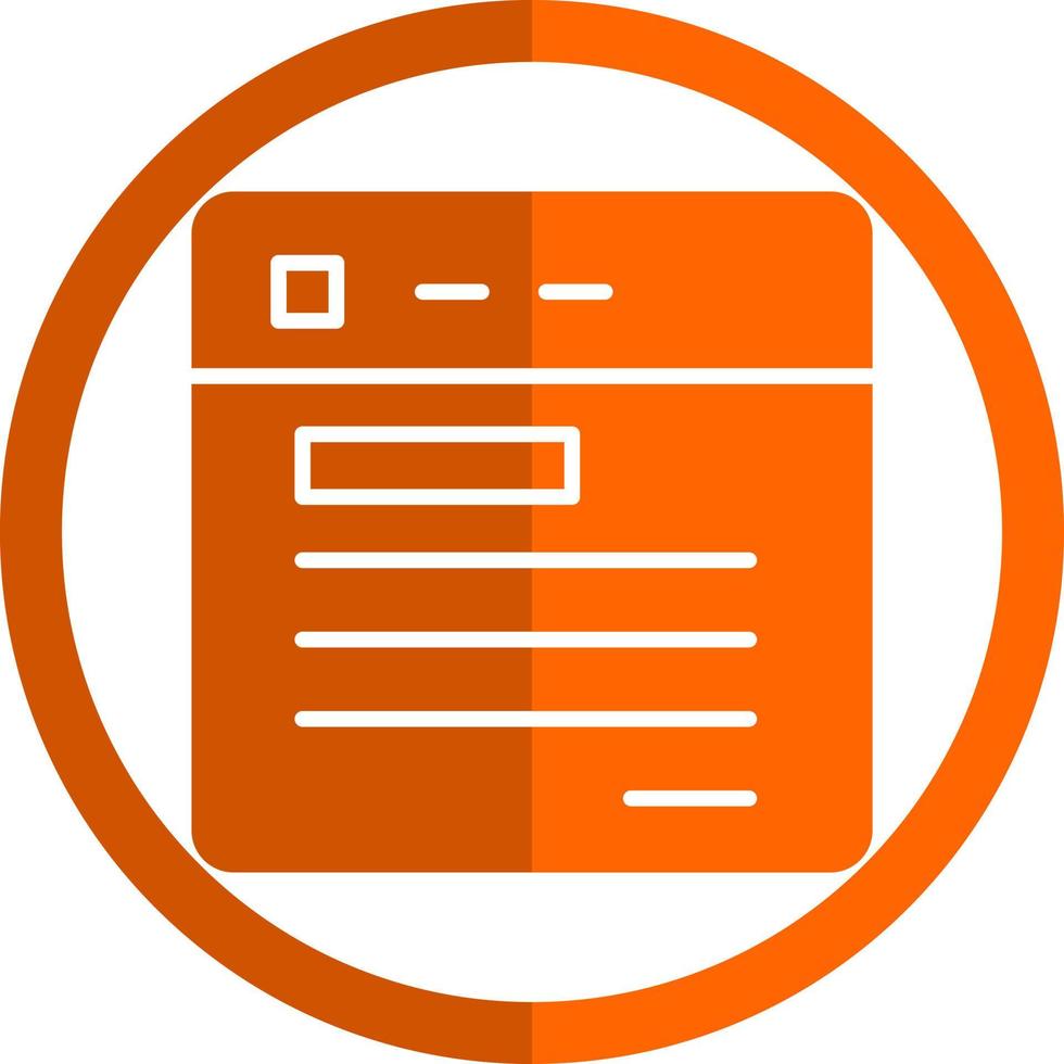 Website Ux Vector Icon Design