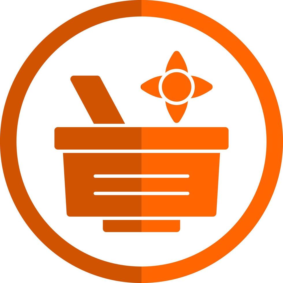 Spa Bowl Vector Icon Design