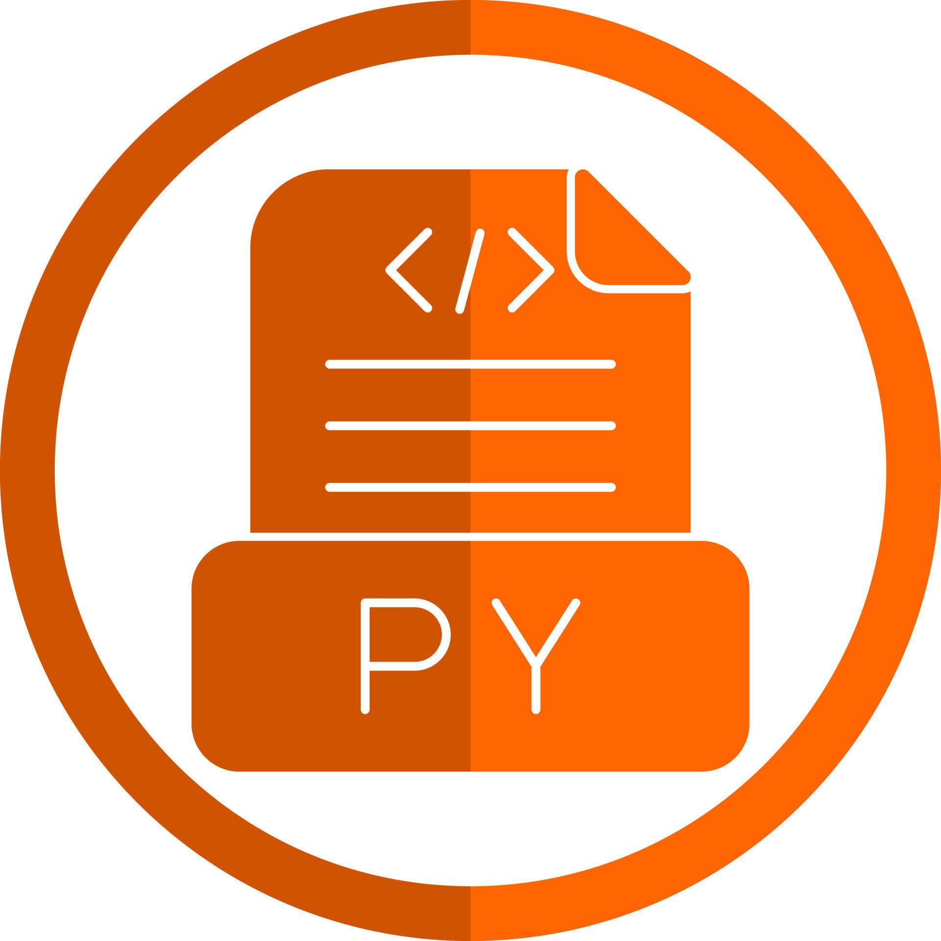 Python File Vector Icon Design 21307846 Vector Art at Vecteezy