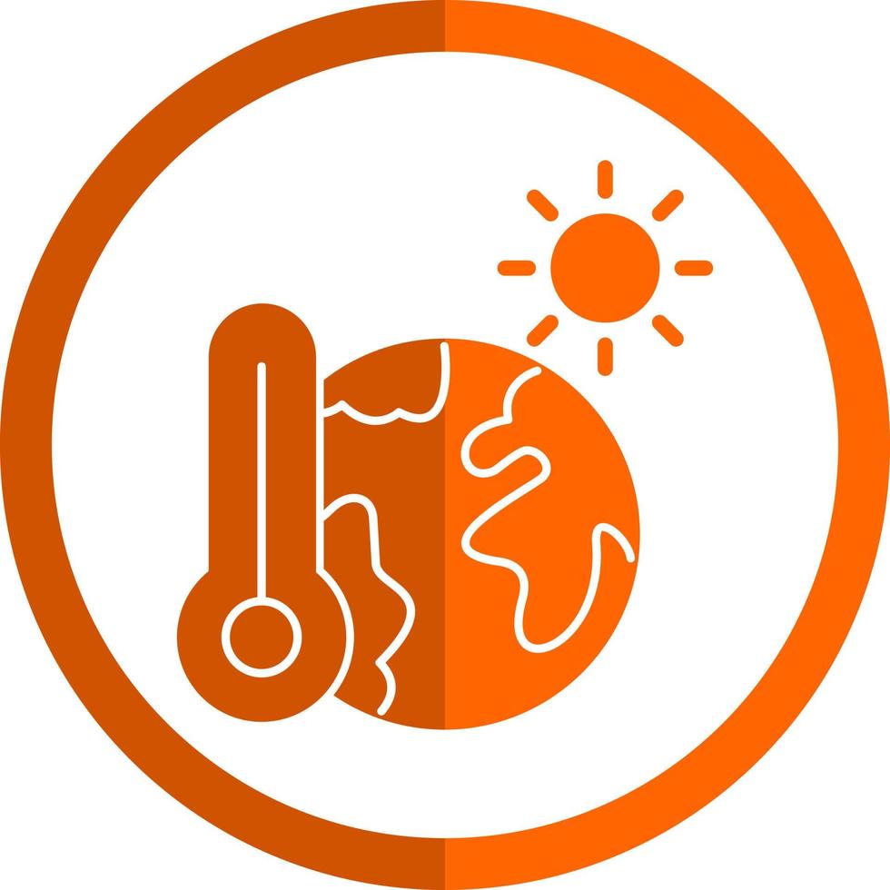 Global Warming Vector Icon Design