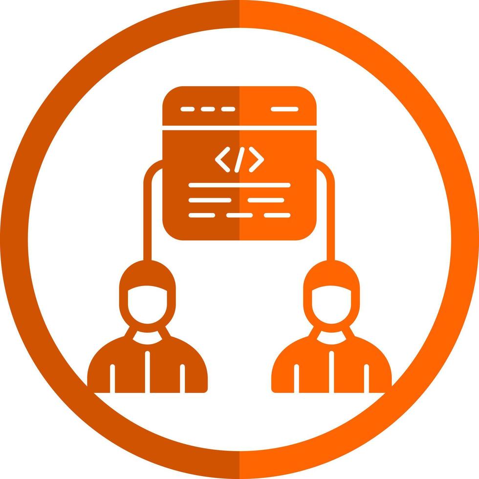 Website Hierarchy Vector Icon Design