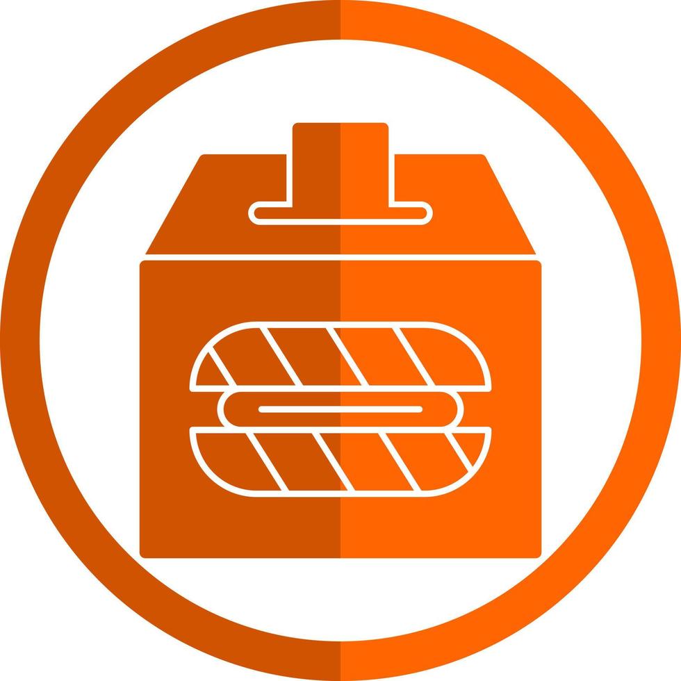 Bread Donation Vector Icon Design