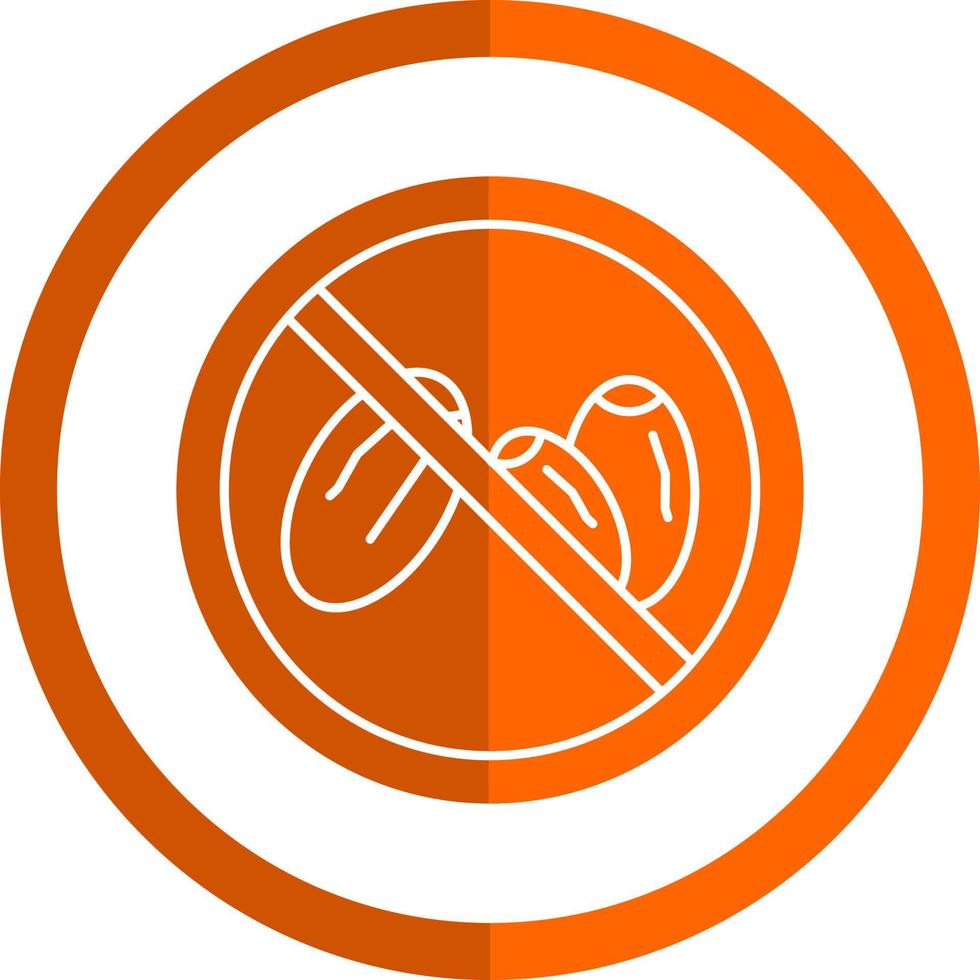 No Eating Vector Icon Design