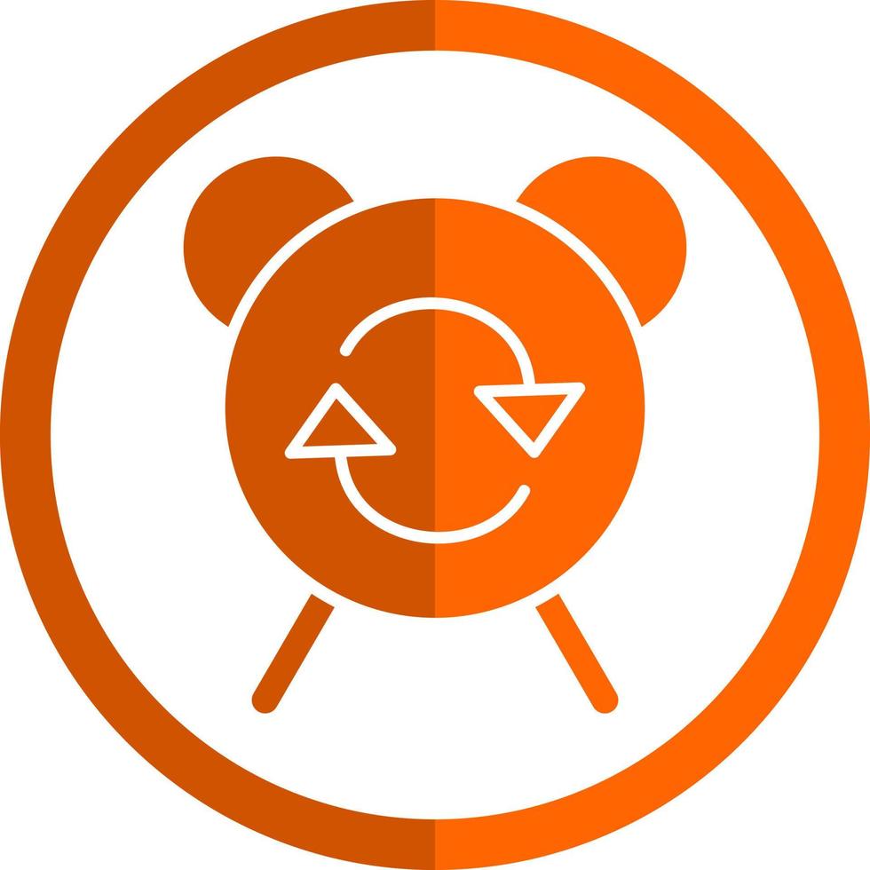Alarm Repeat Vector Icon Design