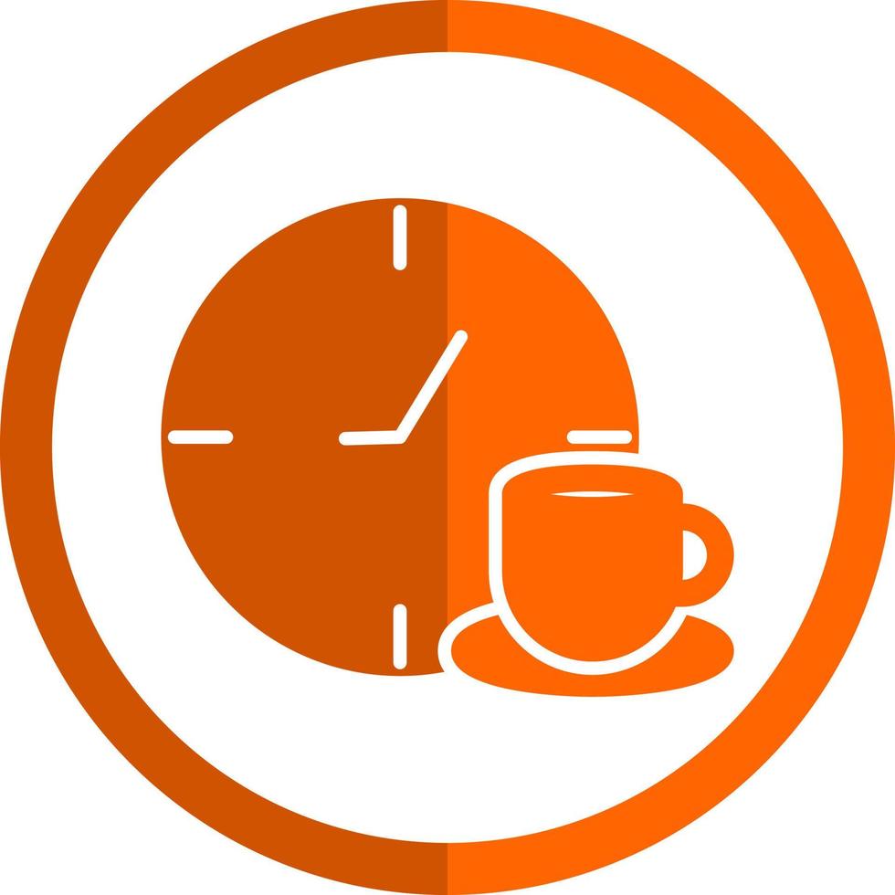 Coffee Break Vector Icon Design