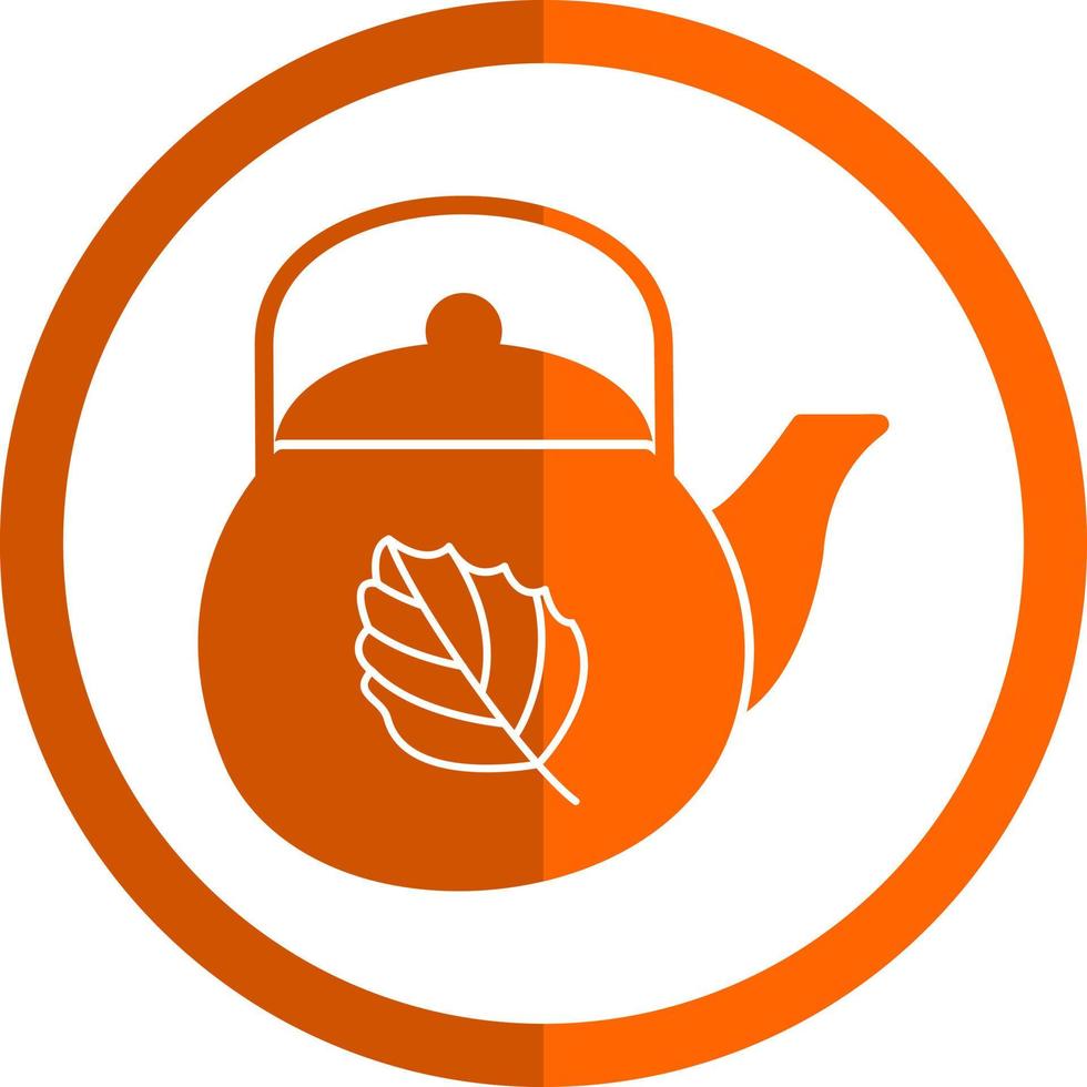 Tea Pot Vector Icon Design