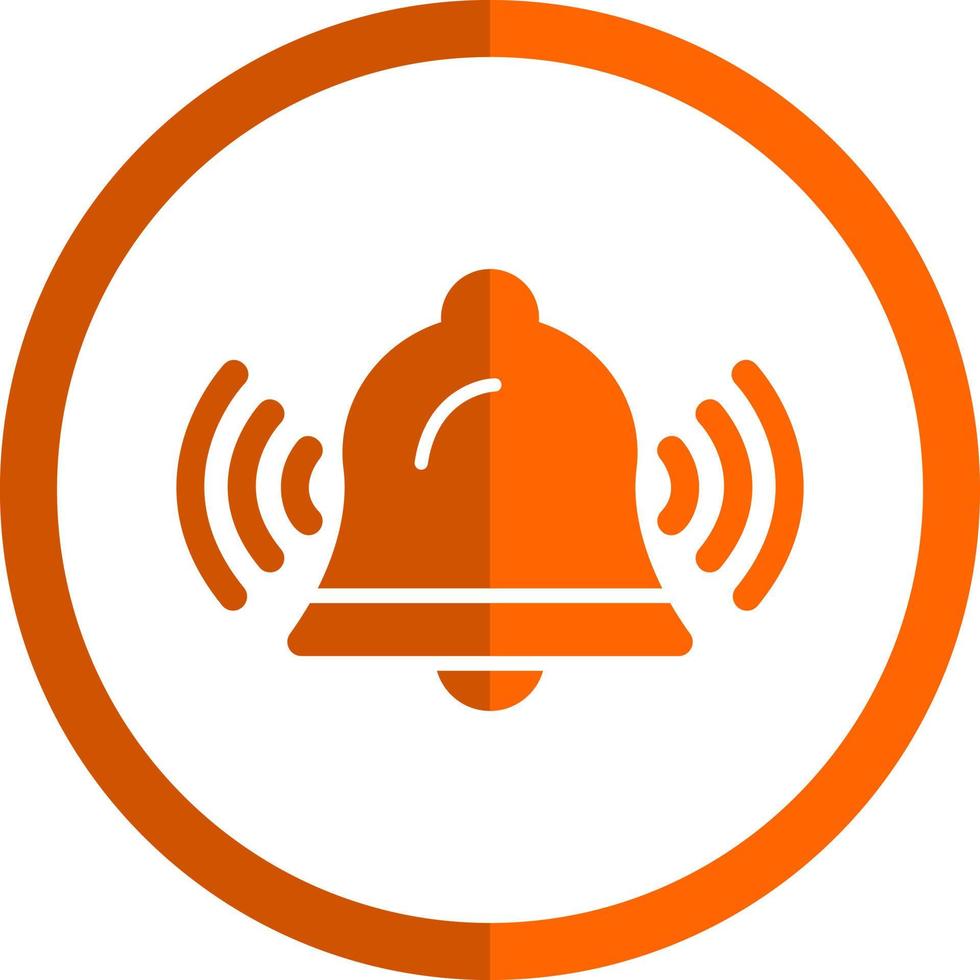 Ring Bell Vector Icon Design