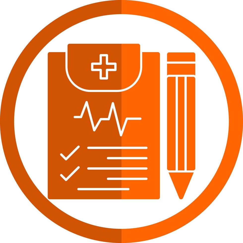Diagnosis Vector Icon Design
