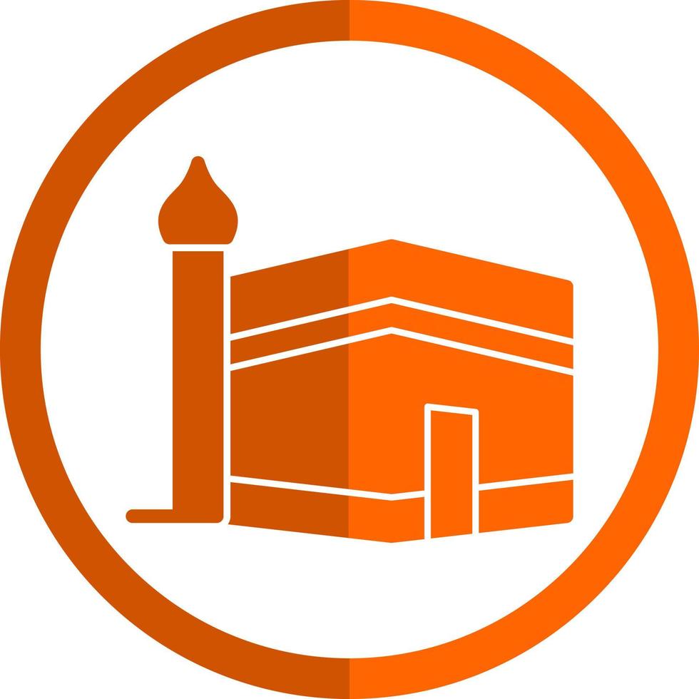 Kaaba Vector Icon Design