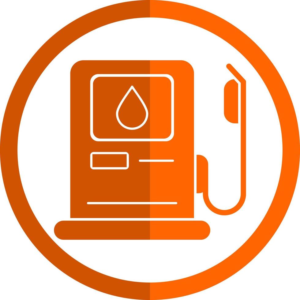 Fuel Station Vector Icon Design