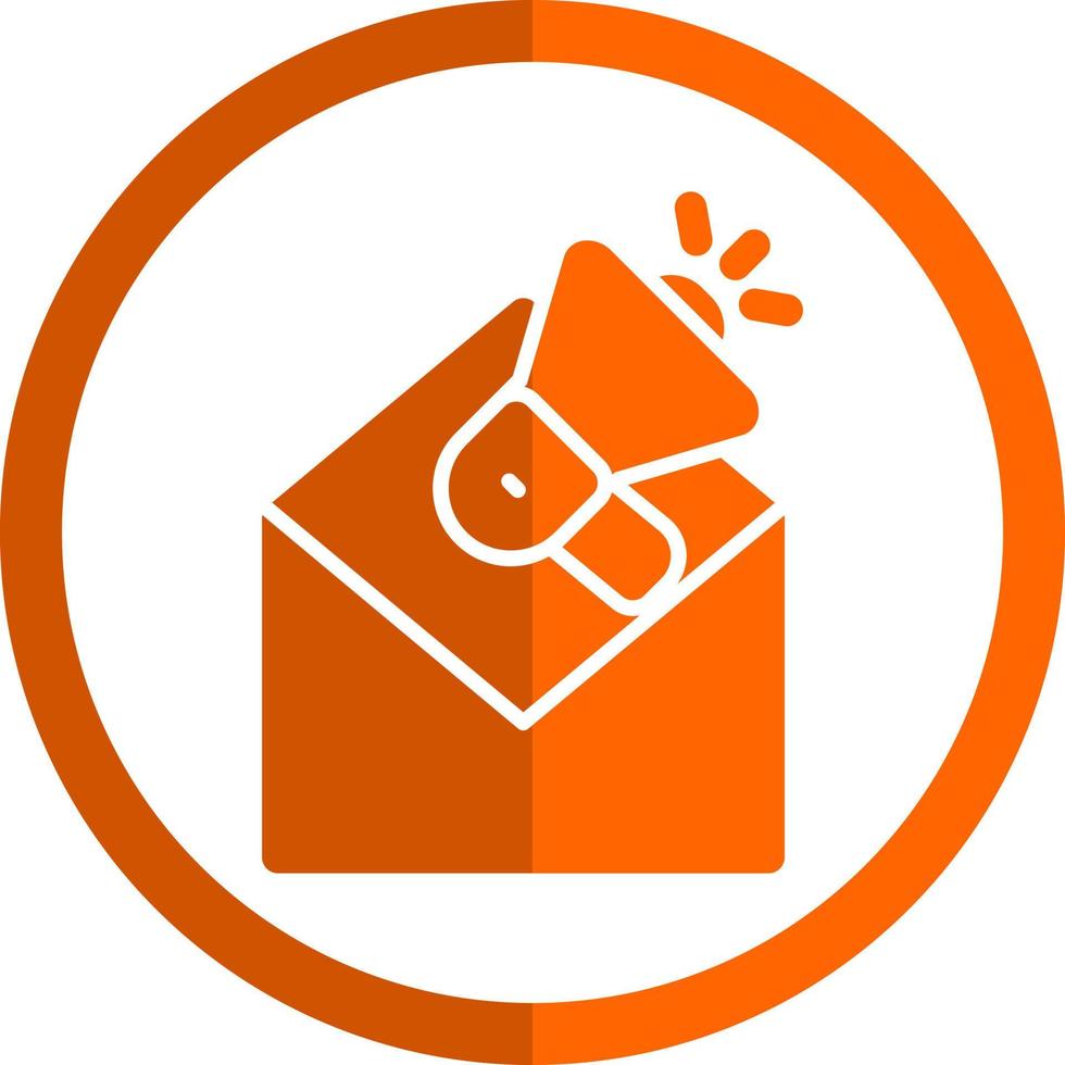 Email Marketing Vector Icon Design