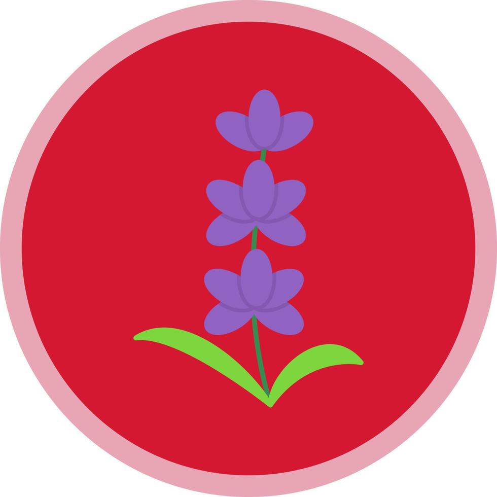 Lavender Vector Icon Design