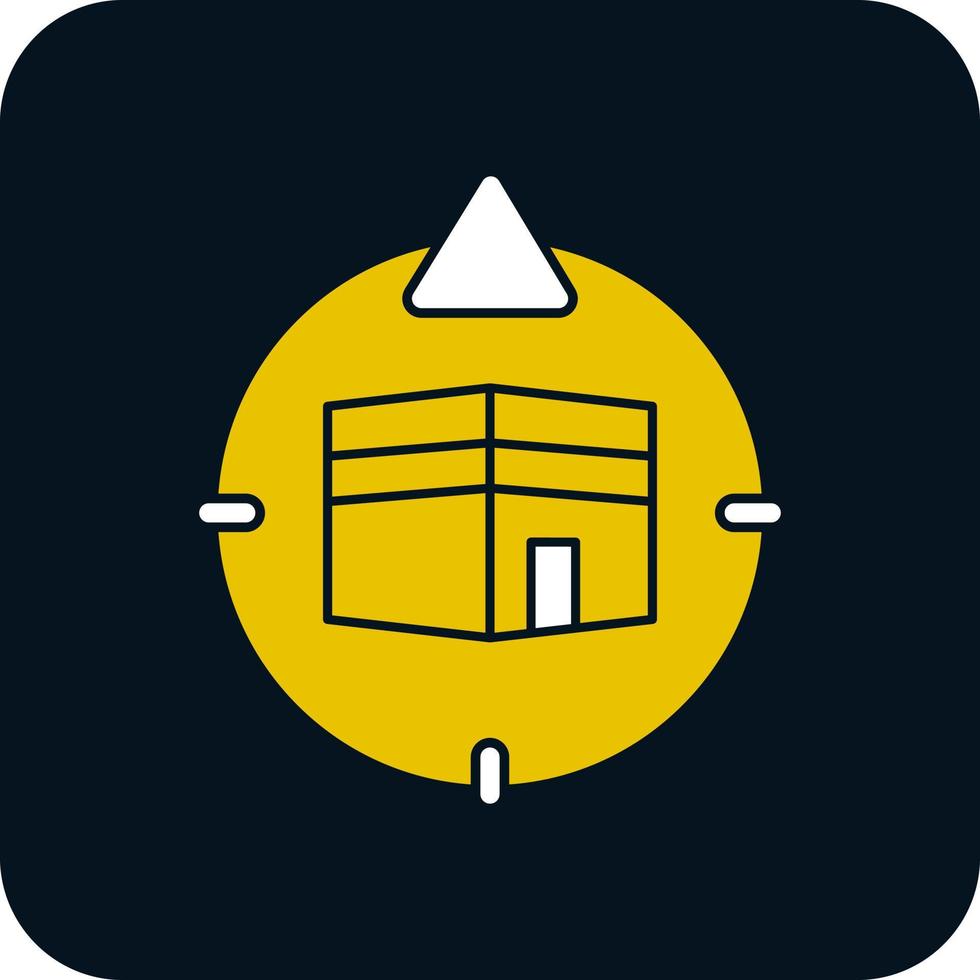 Qibla Direction Vector Icon Design 21308433 Vector Art at Vecteezy