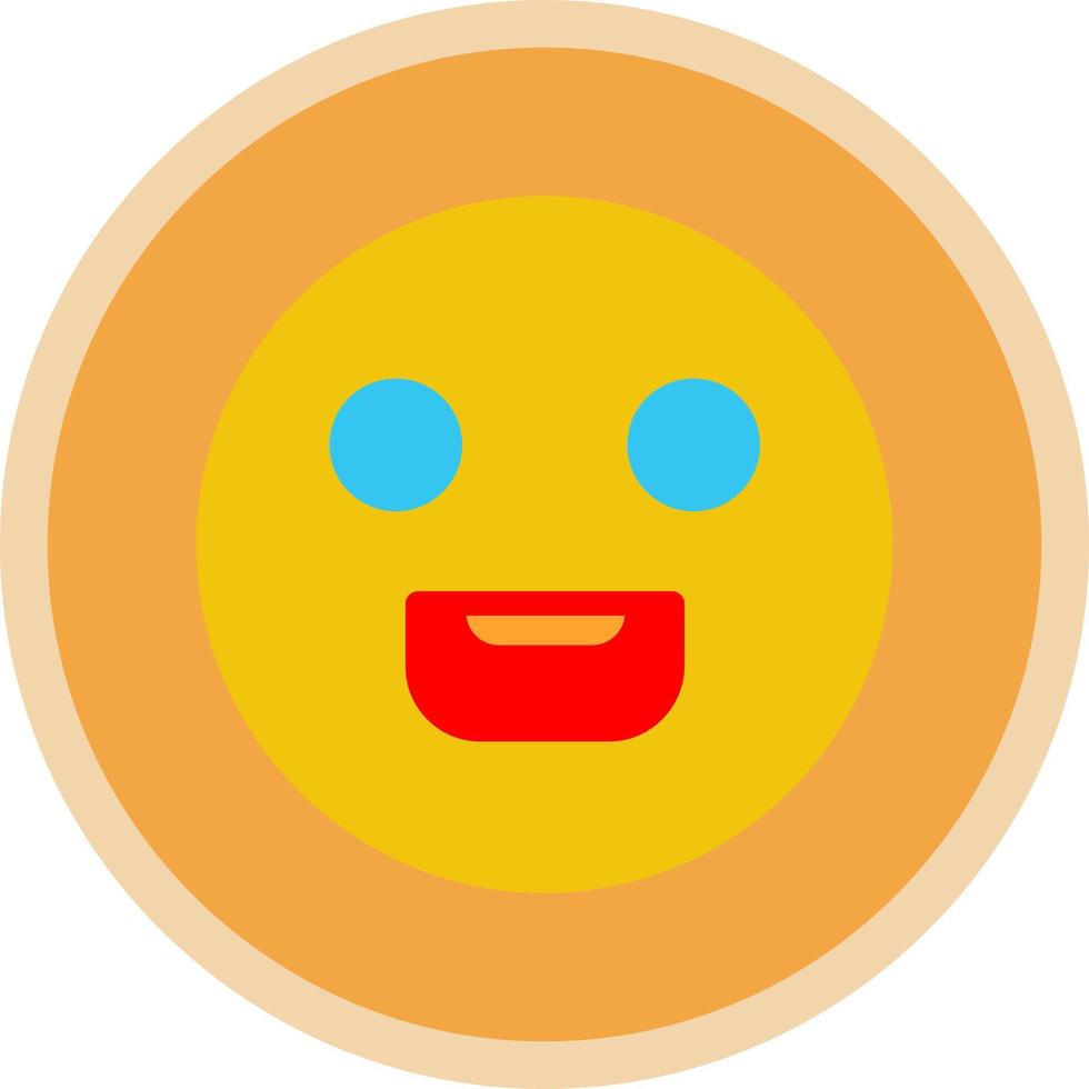Laugh Vector Icon Design