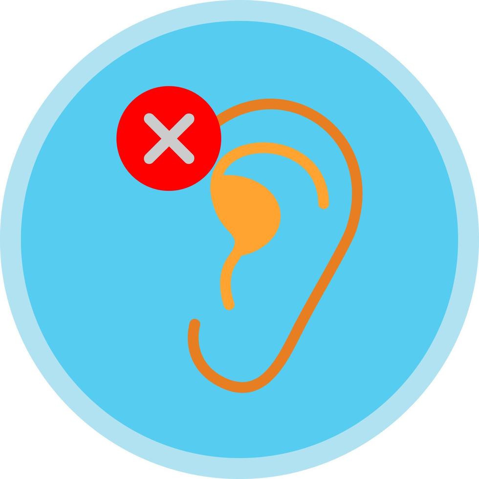 Deaf Vector Icon Design