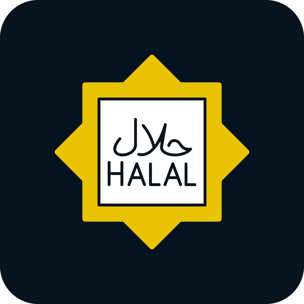 Halal Vector Icon Design