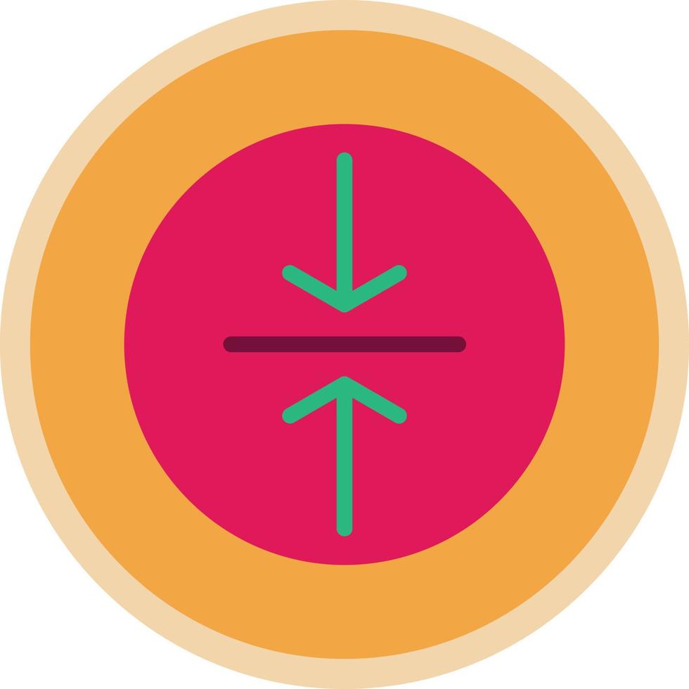 Compress Vector Icon Design