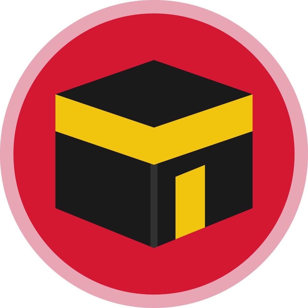 Kaaba Vector Icon Design