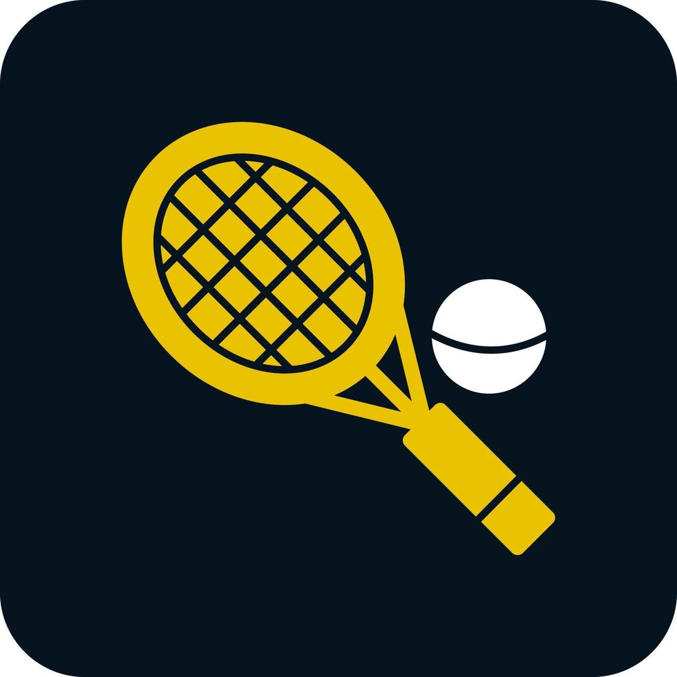 diseño de icono de vector de tenis