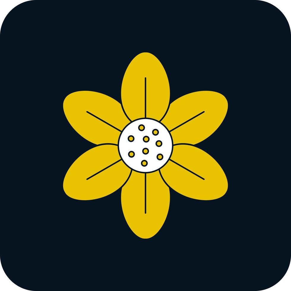 diseño de icono de vector de flor de cerezo