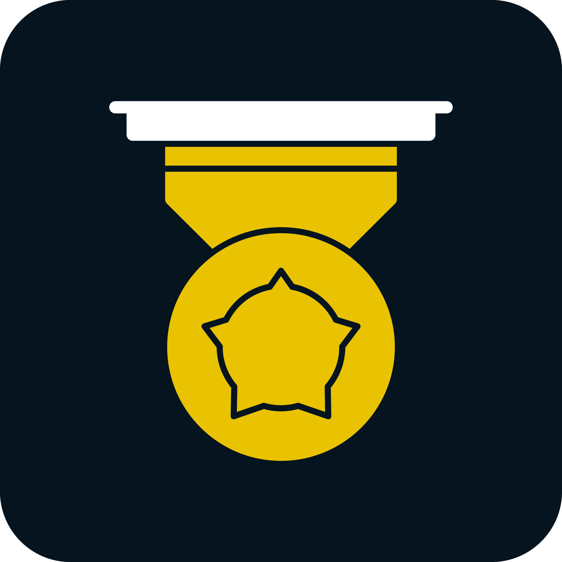 Gold Medal Vector Icon Design 21309443 Vector Art at Vecteezy