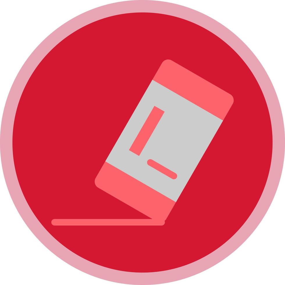 Eraser Vector Icon Design