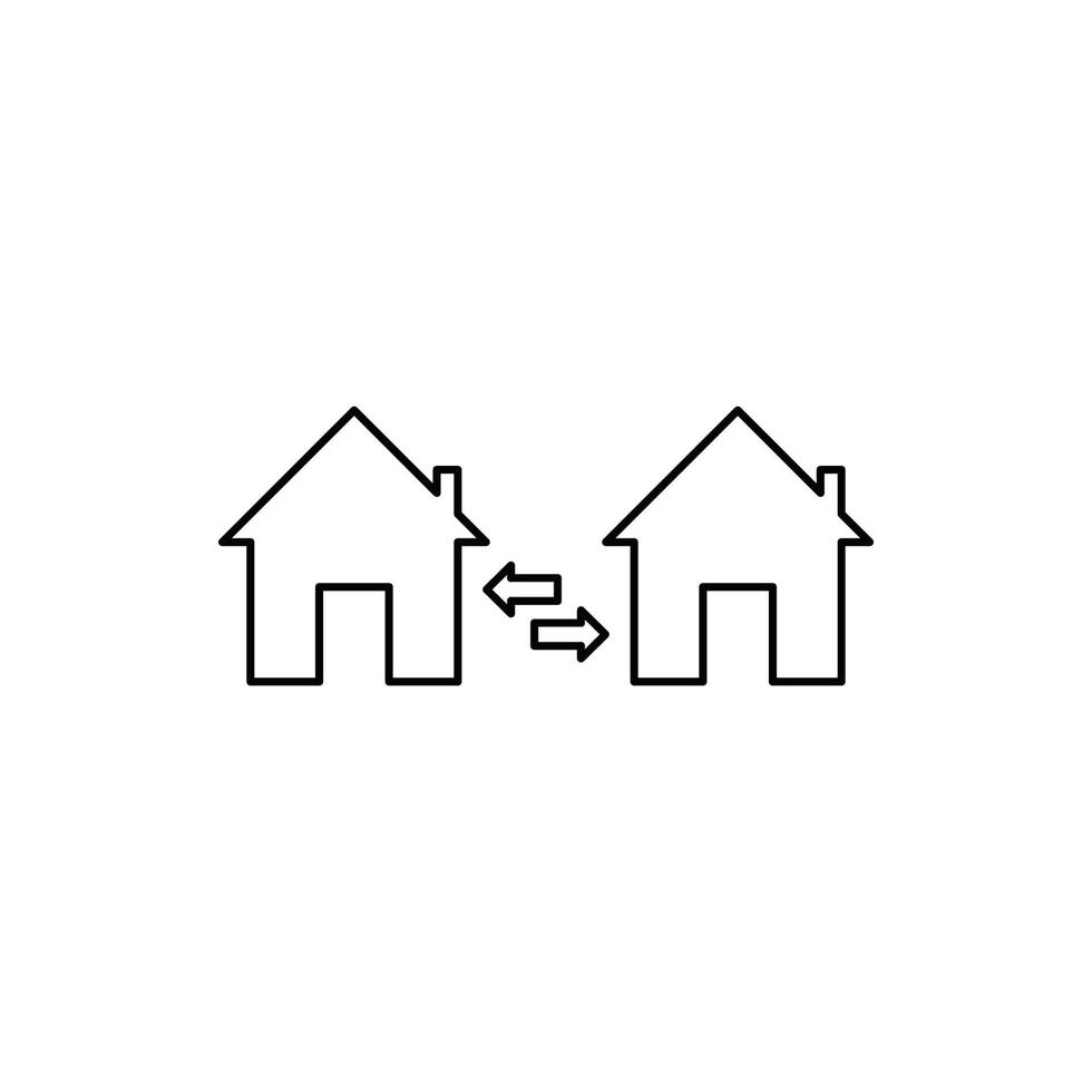 home, move house vector icon