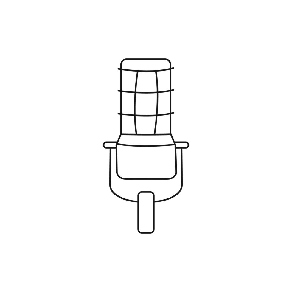 smart mic, mic, microphone vector icon